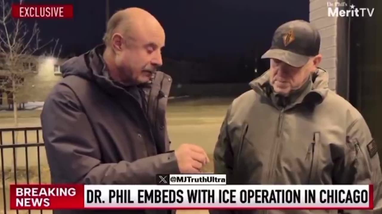 Tom Homan told Dr. Phil that that ICE is actually Saving Children
