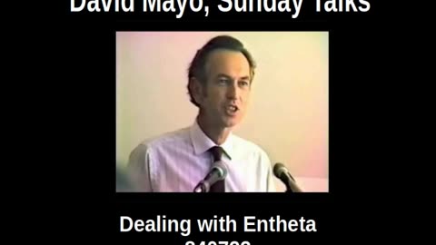 David Mayo, Dealing with Entheta