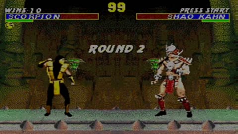 Scorpion Wins - Sega Genesis (Mega Drive)