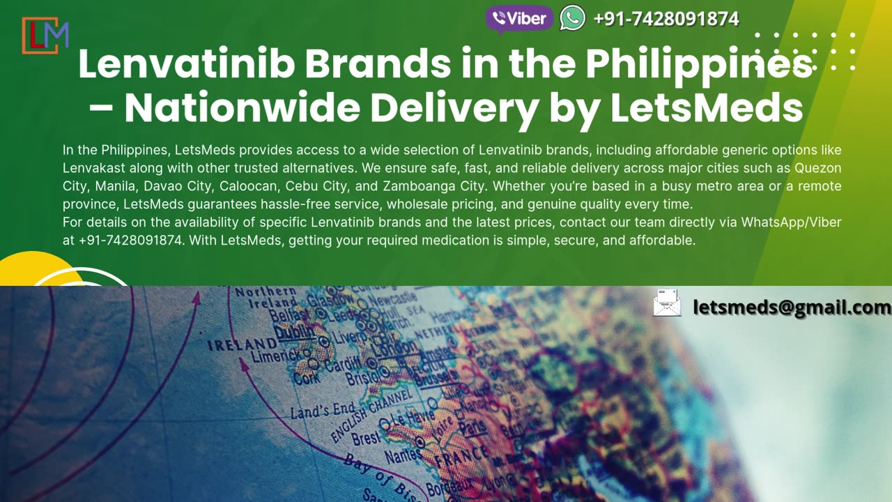 Purchase Lenvatinib Capsules in the Philippines