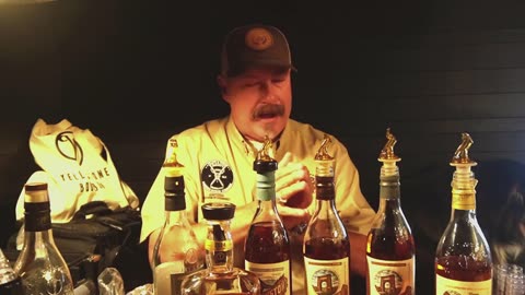 Bourbon raconteur Stephen Fante, Yellowstone Bourbon Brand Ambassador of Limestone Branch Distillery