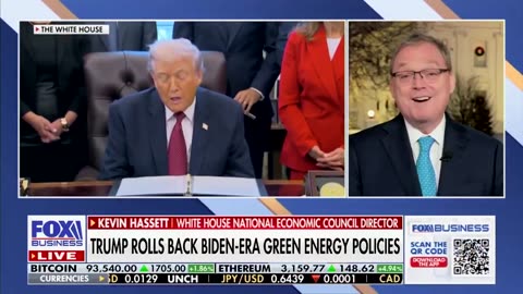 Kevin Hassett Explains Why President Trump Dumped Sleepy Joe's Gas Mileage Requirements