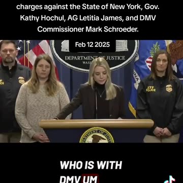 PAM BONDI ALREADY AT IT