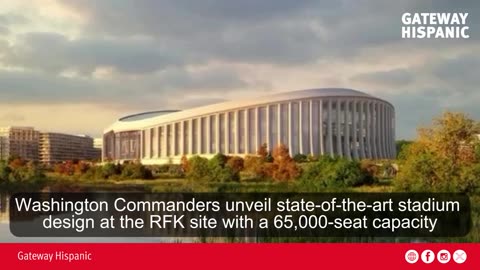 Washington Commanders unveil state-of-the-art stadium design at the RFK site
