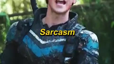 If you're sarcastic, warn people 🏋️‍♀️' #peacemaker