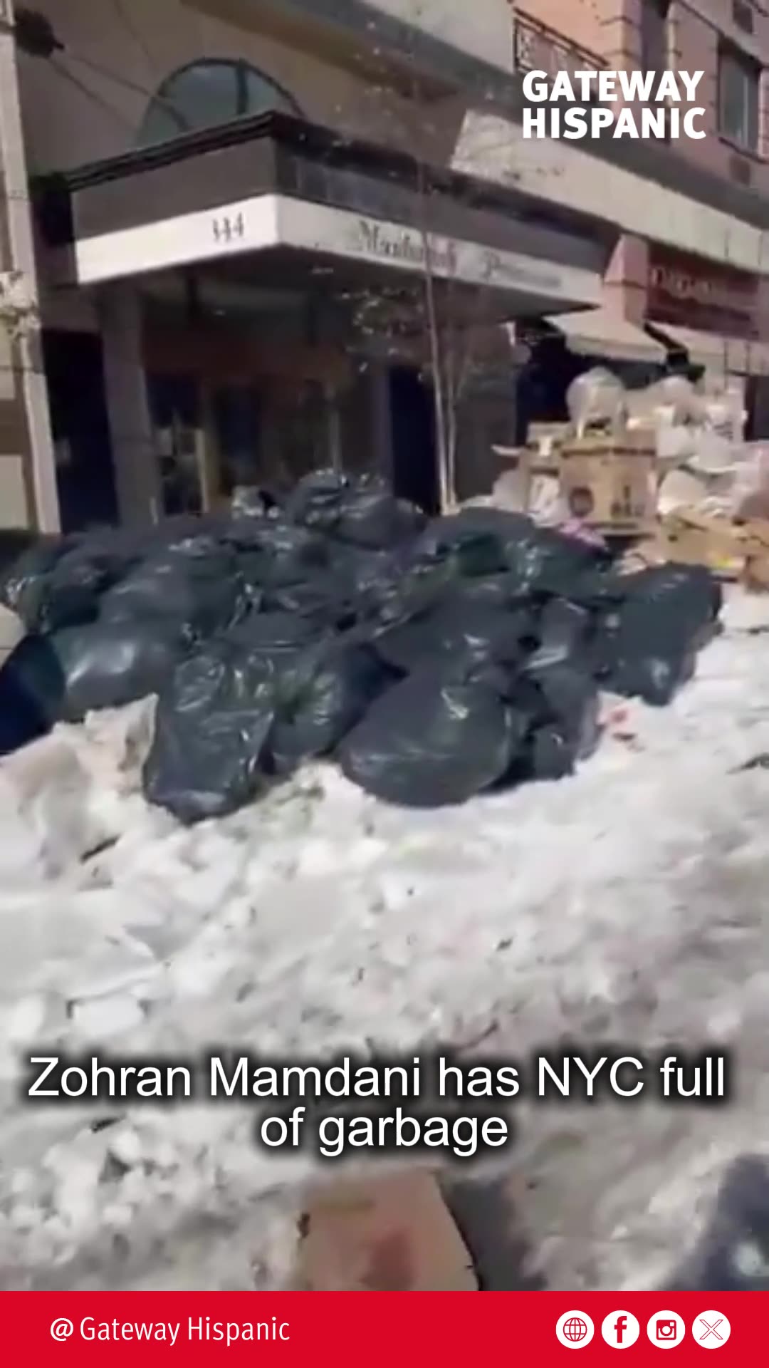 Zohran Mamdani has NYC full of garbage (VIDEO)