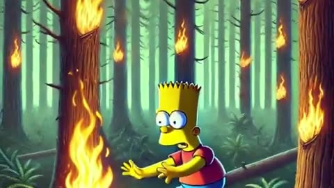 ⁉️The Simpsons Did It..Again? Wildfires Across Various Regions 🔥