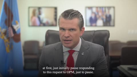 A message from Sec Def on compliance with OPM’s ‘What You Did Last Week’ email directive