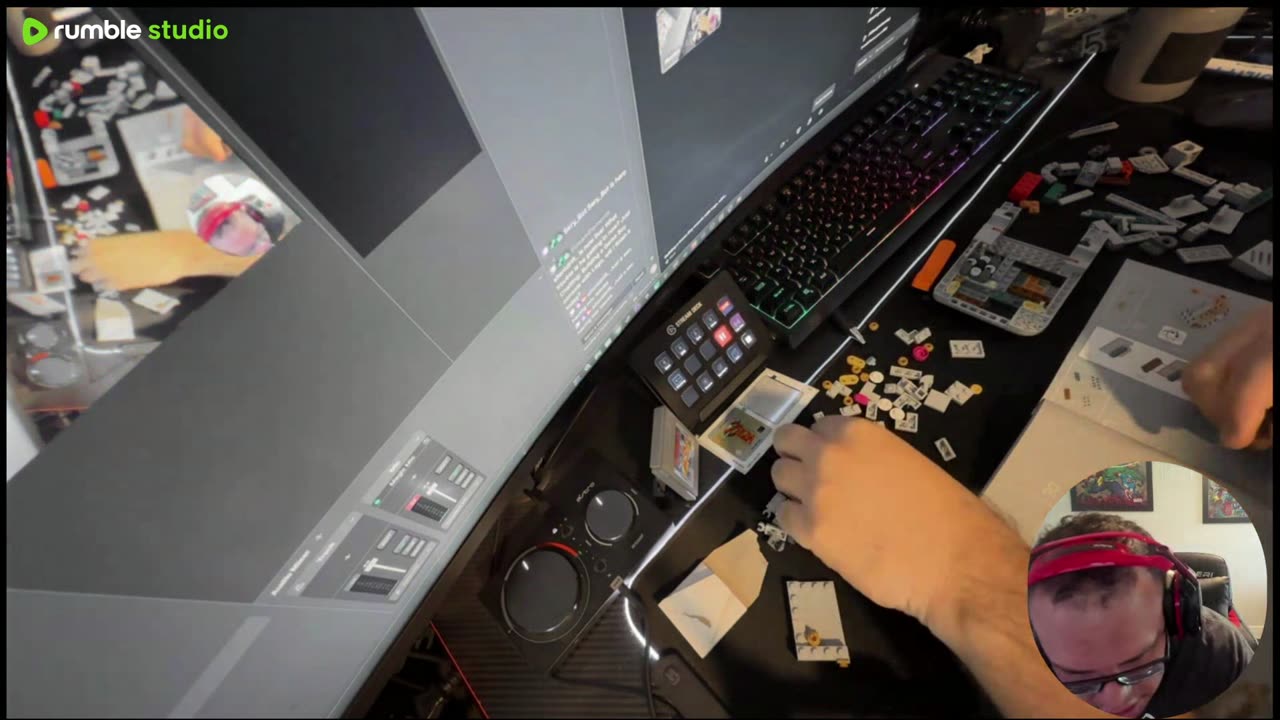 Building a Game Boy console with Lego, will I finish it today?