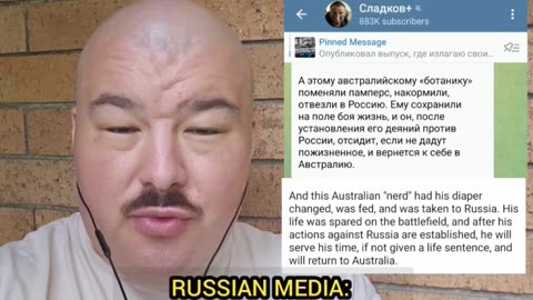 Breaking: Captured Australian Mercenary Oscar Jenkins Is Alive!