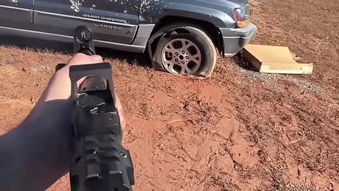 AP5L #国外合法拍摄国内请勿模仿 #武器科普 #实弹射击 #男人减速带 #靶场射击