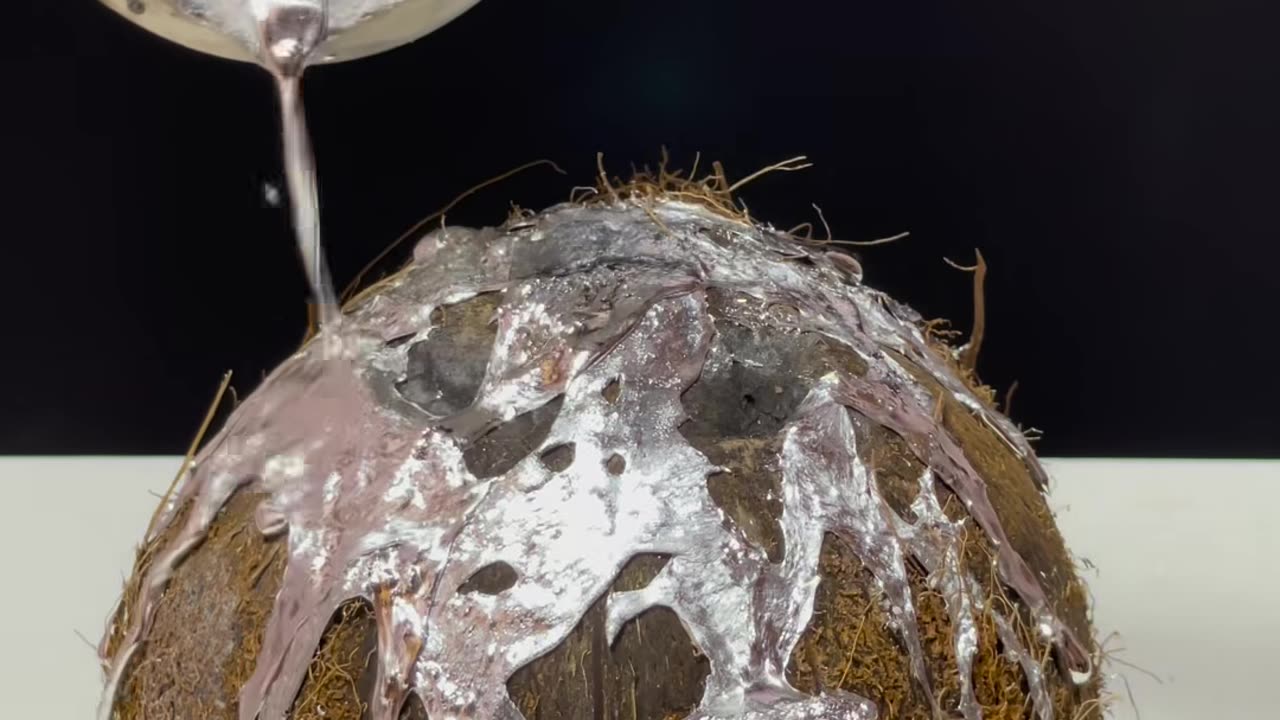 Molten Aluminium Vs Coconut