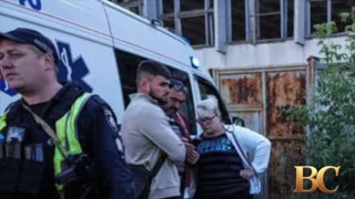UK mosque set ablaze with two people inside
