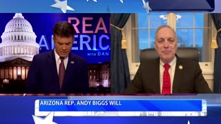 REAL AMERICA -- Dan Ball W/ Rep. Andy Biggs, Democrats Hold Anti-Elon Musk Rally, 2/5/25