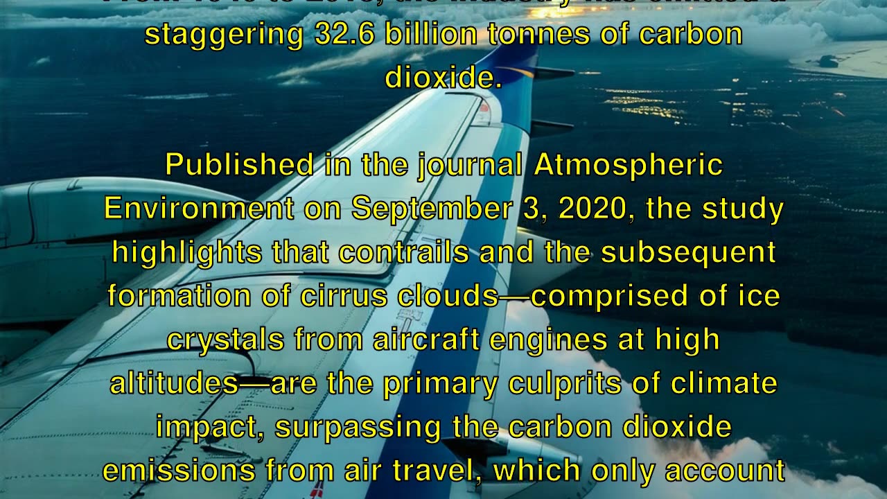 Air Travel's Hidden Climate Impact Revealed