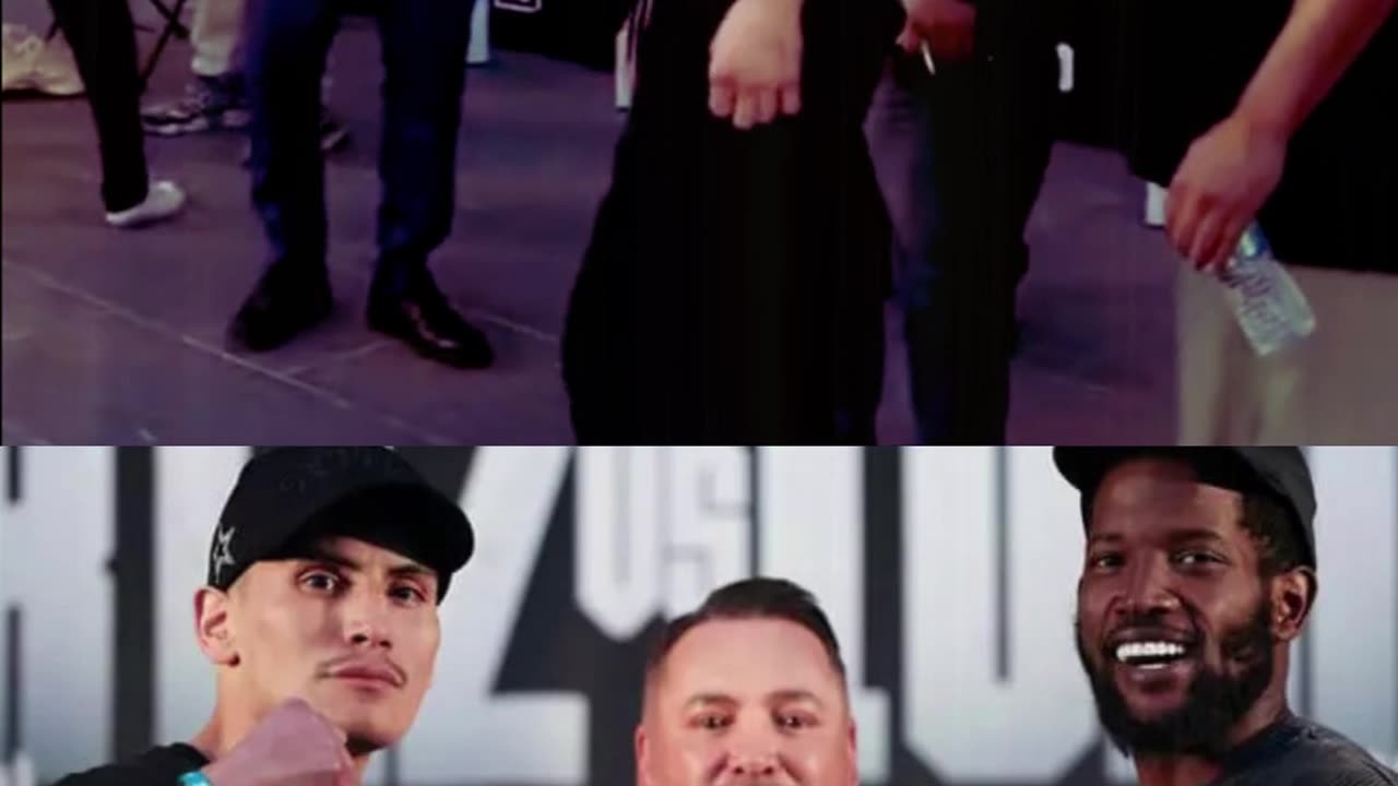 Erickson Lubin & Vergil Ortiz both READY at the WEIGH IN.