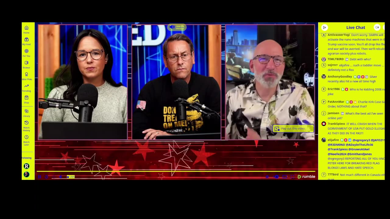 Rumble Features Commie News Source And Shadow Bans Me