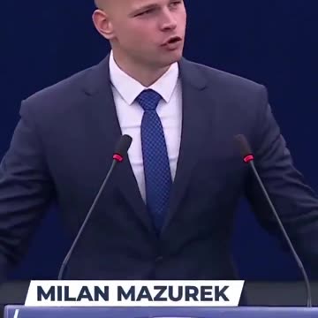 Slovak MEP Milan Mazurek, during debate on "rising antisemitism in Europe:" White Lives Matter!