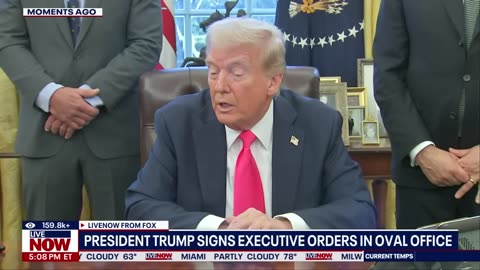 President Trump signs new executive orders