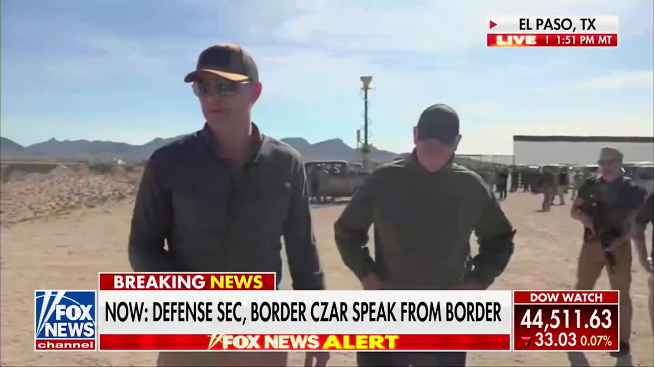 Pete Hegseth: "Border security is national security.