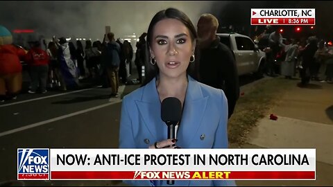 Chaos At Anti ICE Protest in Charlotte, NC
