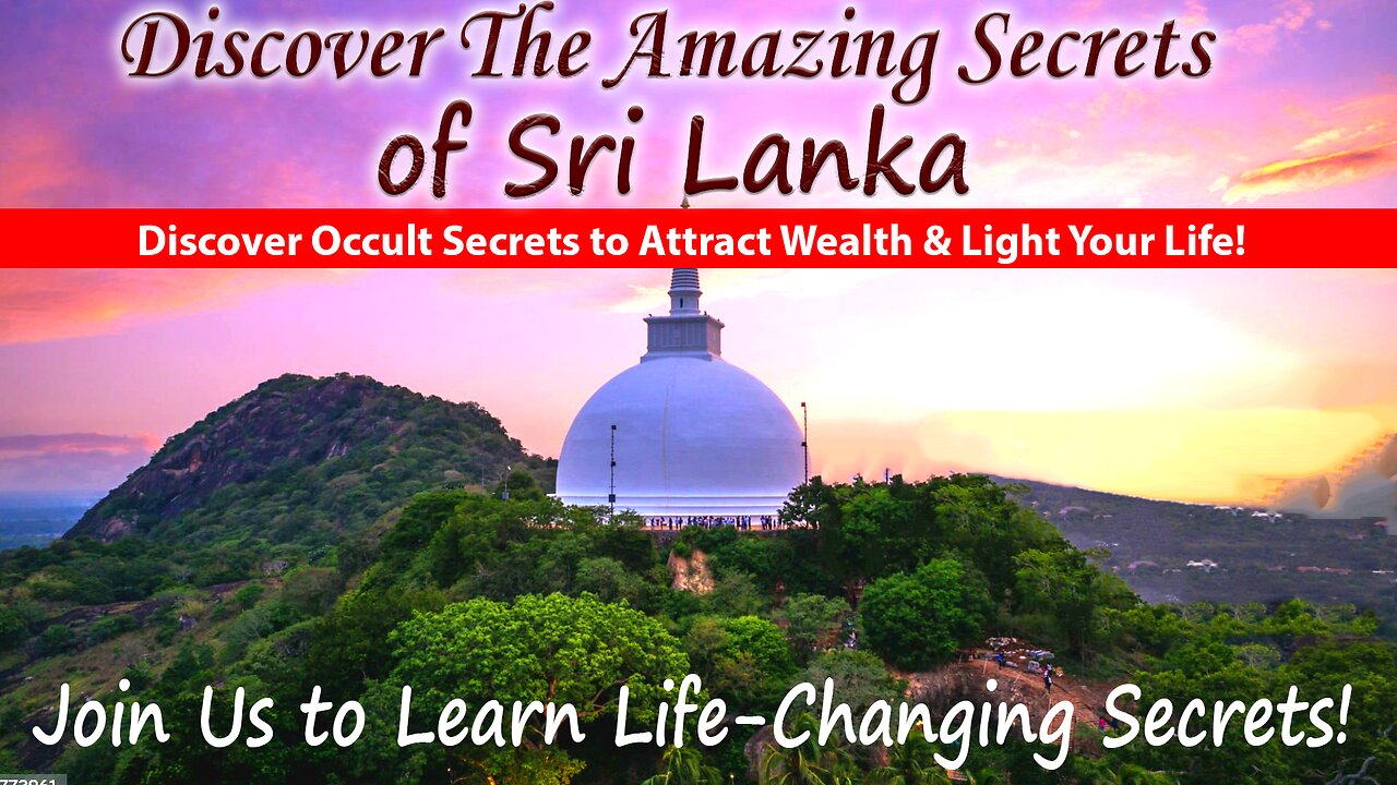 Discover the hidden places of Sri Lanka. Illuminate your life with hidden energies.