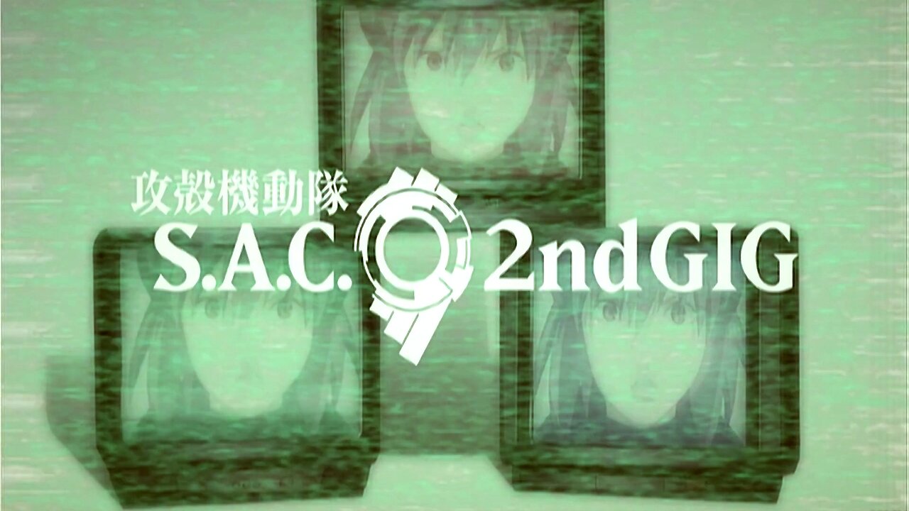 🐣 Ghost in the Shell : Stand Alone Complex 2nd GIG -> PROMO VIDEO <-