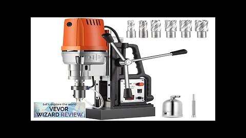 VEVOR Magnetic Drill 1680W Magnetic Drill Press with 2 Inch Boring Diameter Review