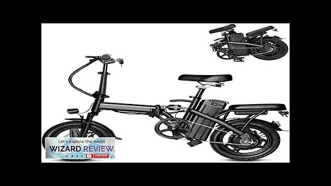 Electric Bike for AdultsFolding EbikeElectric Bicycle with Removable Battery 20MPH Review