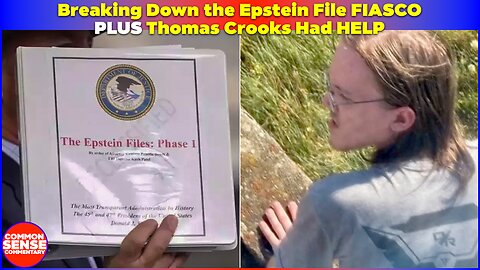 Epstein Files FIASCO Unveiled: Did Thomas Crooks Have HELP in the Shadows?