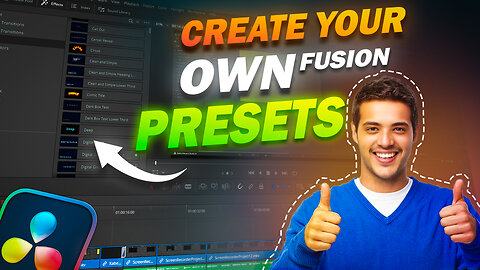 How to Create Fusion Macro Templates, Presets & Plugins in DaVinci Resolve (Beginner-Friendly Guide)