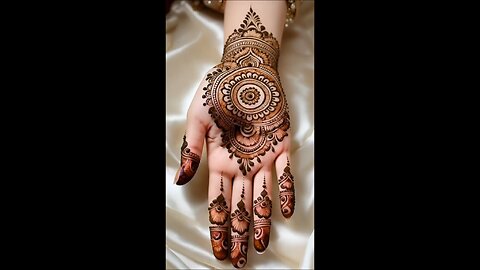 ✨ Pakistani Bridal Hand Mehndi Jo Dil Ko Sukoon De
