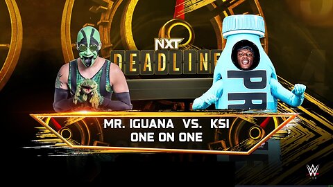 WWE 2k25 Mr Iguana vs KSI