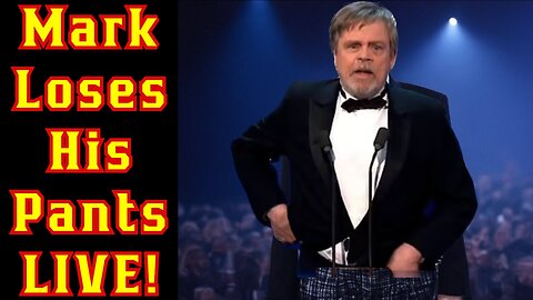 Star War's Actor Wardrobe Malfunction! Actor Mark Hamill Loses His Pants At BAFTA Awards | Skywalker