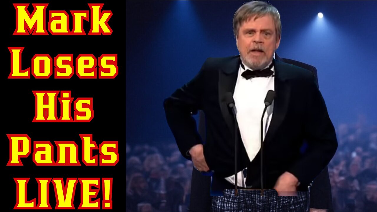 Star War's Actor Wardrobe Malfunction! Actor Mark Hamill Loses His Pants At BAFTA Awards | Skywalker