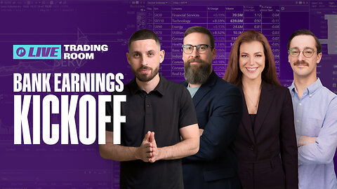 Live Trading: BAC, WFC & Citi Earnings Before OPEN — Breakout Coming? 📈 | January 14, 2026
