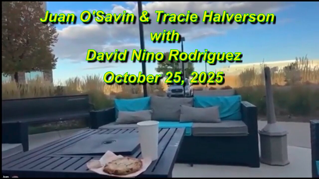 Juan O'Savin "COMING NATIONAL EMERGENCY & The Utah Corruption" 10/25/25