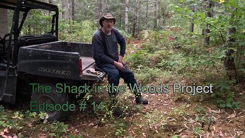14 Wrapping up the Hauling of Firewood Out of the Woods and to the Wood Splitter. Rains are Coming!