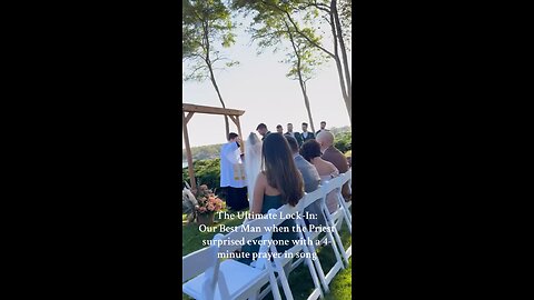 Trying Not to Laugh During the Priest’s Wedding Prayer 😂