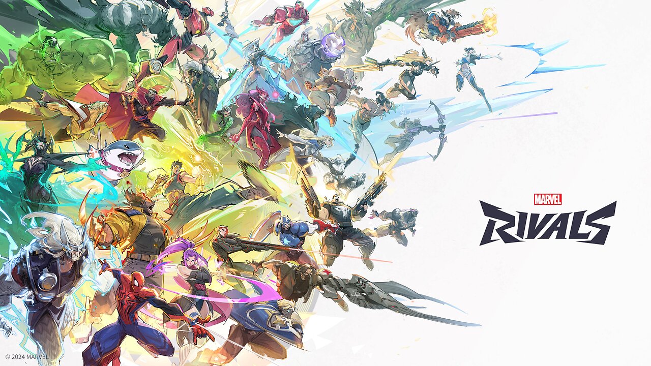 MARVEL RIVALS , SKETCHING AND PAINTING clipstuio
