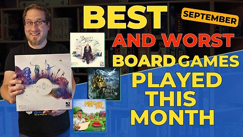 Worst to Best Games Played in September