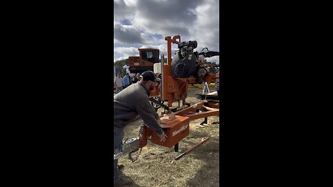 WOOD- MIZER Portable Sawmill 😳