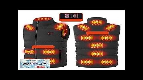 TENGOO HP-15 Heated Vest 15 Areas Heating Temperature with Digital Display USB Review