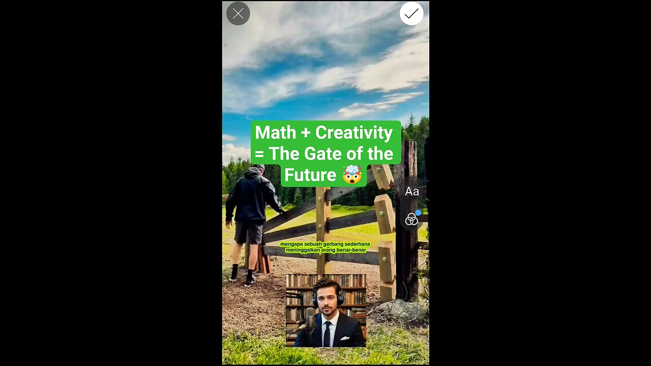 Math + Creativity = The Gate of the Future 🤯