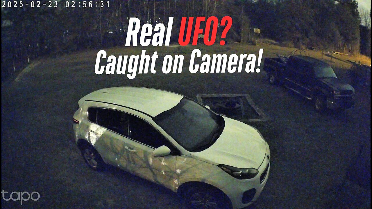 Mysterious UFO Caught on Security Camera – Must See Till the End!