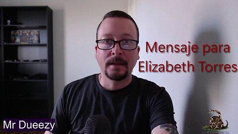 Mensaje para Elizabeth Torres