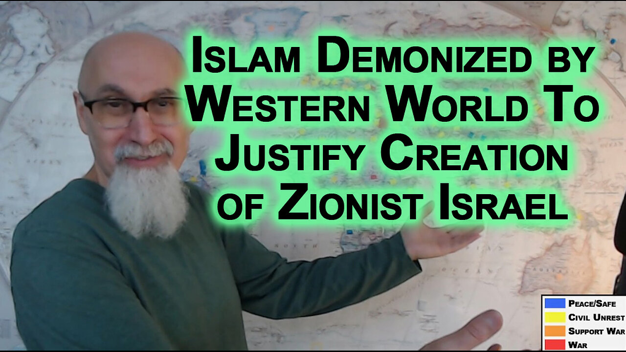 Islam Demonized by Western World To Justify Creation of Zionist Colonial State: Hollywood Propaganda