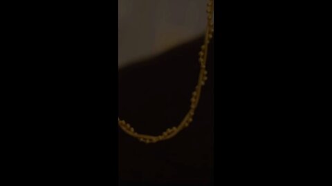 Gold plated necklace