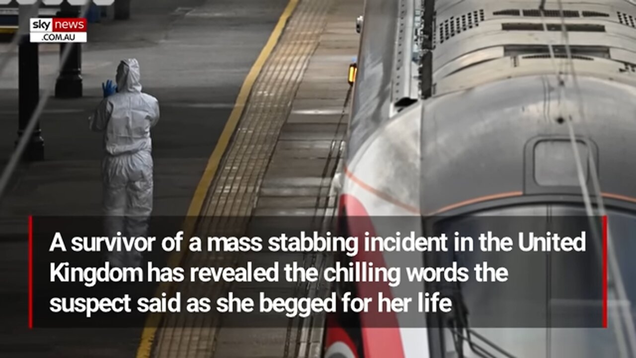 'The devil is not going to win': UK train knifeman’s chilling comments revealed