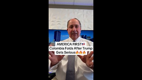 AMERICA FIRST🇺🇸: Colombia Folds After Trump Gets Serious🔥🔥🔥